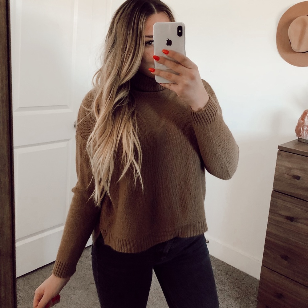 Zara turtle neck sweater